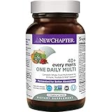 New Chapter Every Man's One Daily 40+, Men's Multivitamin Fermented with Probiotics + Saw Palmetto + B Vitamins + Vitamin D3 + Organic Non-GMO Ingredients  - 72 ct