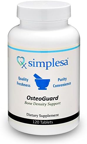 NOW ON SALE. BEST Bone Strength Fomula for Bone Health, OsteoGuard - Bone Strength with Ipriflavone 120 Tablets
