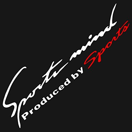 Motorcycle addict Car Stickers Sports Minds Produced By Sports Decals For Head Auto Tuning Styling Waterproof 3812cm (White)