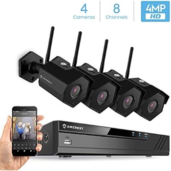 Amazon.com : Amcrest 2MP 1080P Security Camera System, w