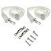 MSC Adjustable Bimini Top Straps, 1 Pair, Black Straps, White Straps Available