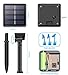 Govee Outdoor Solar Lights 8 Tubes Waterproof Meteor Shower Rain Lights, Falling Rain Drop Christmas Light Cascading Icicle String Lights for Holiday Party Wedding Xmas Tree Decoration