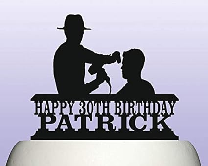 Personalised Acrylic Mens Fashion Hair Stylist Barber Birthday
