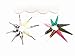 Multi Purpose DIY Precision Applicator Super Assortment Set with 4 Pcs 1 Oz.Tattoo Empty Bottle and 16 pcs Needles for Henna Tattoo Body Art Paint