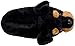 Rottweiler Slippers - Plush Dog Slippers w/ Platform by Silver Lilly (Black/Tan, X-Large)