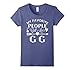 Womens My Favorite People Call Me GG T-Shirt Grandmother Gift XL Heather Blue