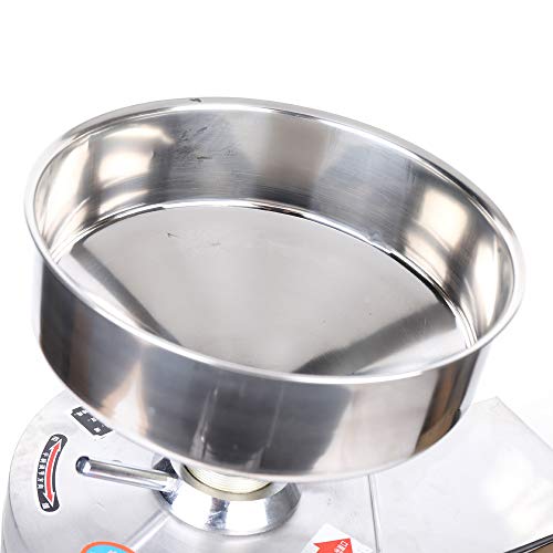 WUPYI 110V 1800W Soybean Grinding Machine,Commercial Soybean Milk Maker Machine Soymilk Machine Soy Bean Pulping Milk Machine with 2 Filter