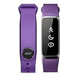 Acer Liquid Leap Active WaterProof (Purple) Accelerometer Personal Active Fitness Watch (Certified Refurbished)