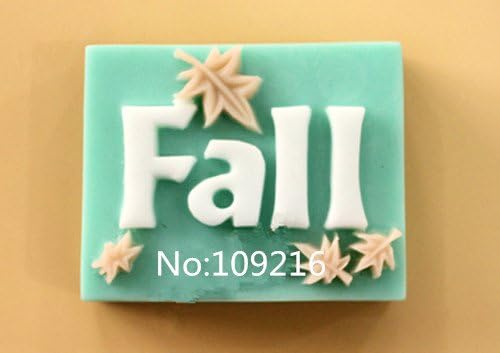 Creativemoldstore 1pcs Fall (H0005) Food Grade Silicone Handmade Soap Mold Crafts DIY Mould