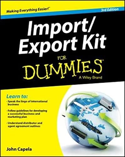 Export/Import Procedures and Documentation: Bade, Donna