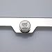 100% Stainless Steel Jaguar Laser Engrave Chrome Mirror Polish License Plate Frame Holder with Logo Steel Screw Caps