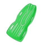 Slippery Racer Downhill Xtreme Toboggan Snow Sled, Green