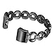 bayite Bands Compatible Fitbit Charge 2, Replacement Metal Bracelet Adjustable Fitbit Charge 2 Bands Black with Rhinestone