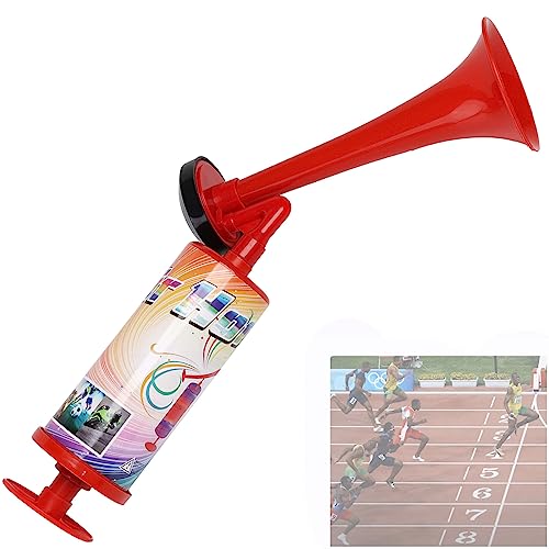 BANHAO Air Horn Noise Maker Graduation Hand Push Horn Handheld Airhorn for Boats,Camping,Party Supplies, Xmas,Holiday,Celebration Favors,Noisemakers