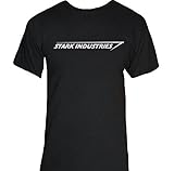 Stark Industries T-Shirt-Funny Humorous Novelty Shirt-XXXL-Navy Blue
