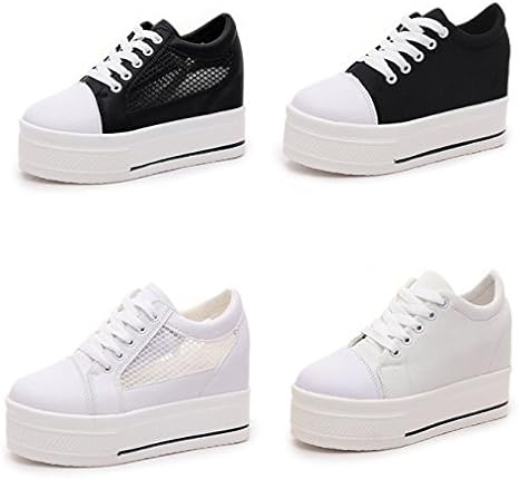 Amazon Co Jp レディース スニーカー ハイカット ハイカットスニーカー レディース インソール インヒール インソールスニーカー プラットフォーム 厚底 23 ホワイト夏 ホビー