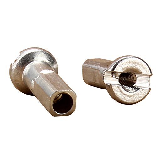 JooFn Bicycle Spoke Caps 12mm 14G Copper Silver Nipples Cycling Riding Ultra-light Spoke Cover Bike Wheel Spoke Accessories 100pcs