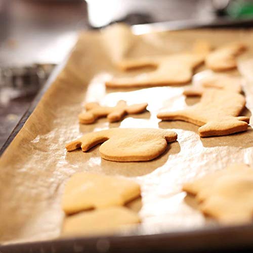 Unbleached Parchment Paper Baking Sheets - Pre-cut Half-sheet Non Stick Parchment kitchen cooking Paper Baking Cookie Wax Paper Sheets Exactly Fit for 12x16 Inch Half-Sheet Baking Pan (120 Pcs) - Thumbnail 2
