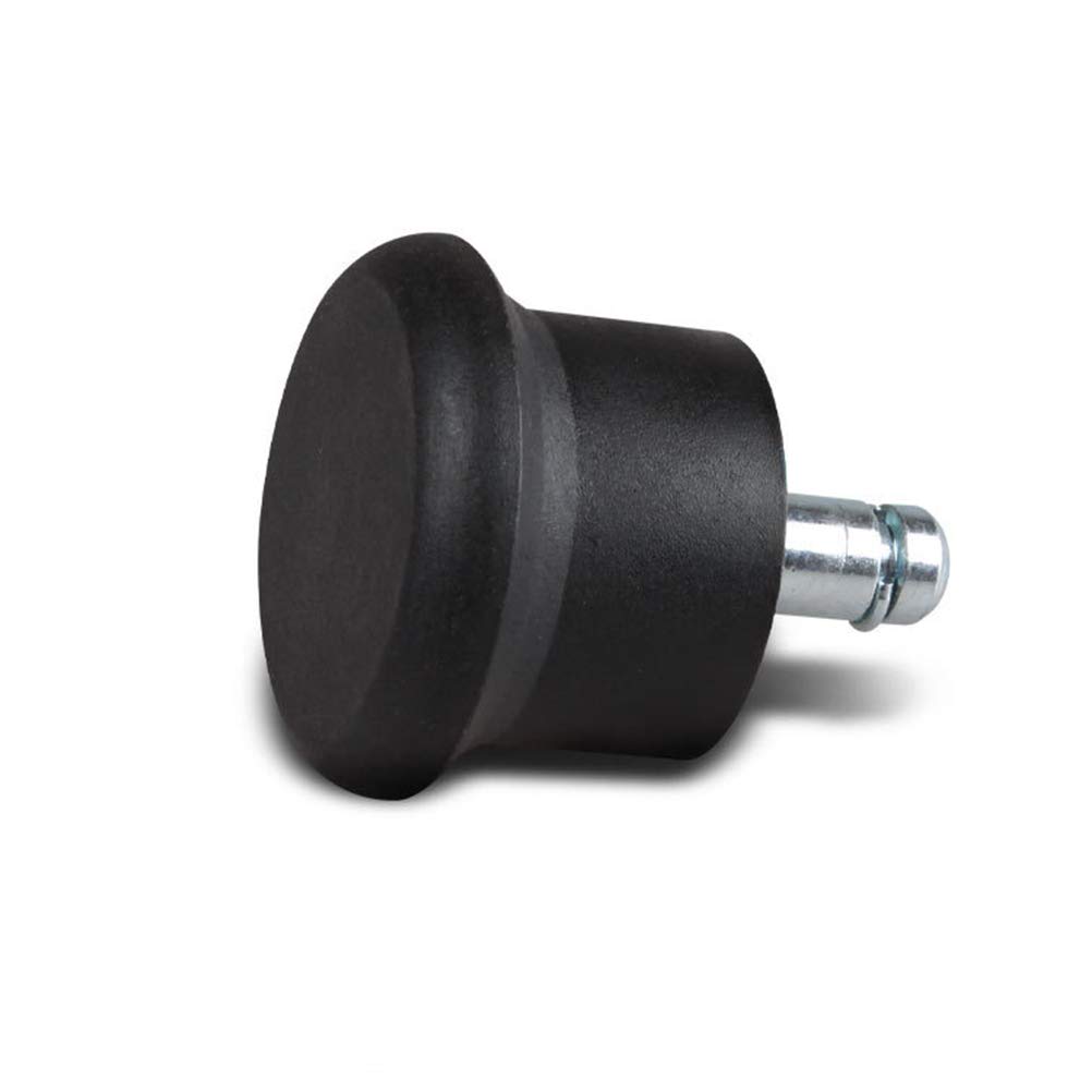 Negro VORCOOL 5 Piezas sillas Glide Ruedas Deslizadores de Repuesto