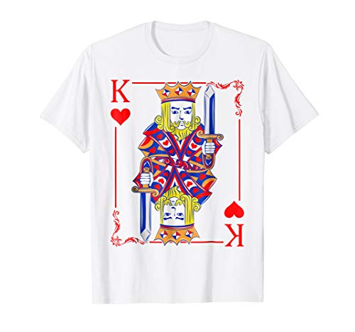 King Of Hearts Halloween Costume T-shirt