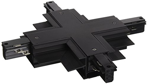 WAC Lighting WXC-RTL-BK W Track - Recessed X Connecter