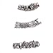 PIAOPIAONIU 10 Pcs Hair Tube Beads Dreadlocks Beads Hair Braiding Jewelry Hair Decoration Accessories