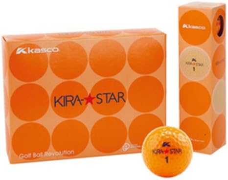 取寄品 キャスコ Kasco ゴルフボール Kira Star2 1ダース オレンジ 公式 Centrodeladultomayor Com Uy