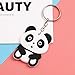 Finduat 20 Pcs Cute Cartoon Panda Keychains Keyring China National Treasure Panda Themed Party Favors Pendant for Ornament Souvenirs Gift