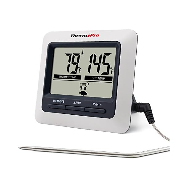 ThermoPro-TP04-Digital-Cooking-Meat-Food-Thermometer-for-Smoker-Grill-Oven-BBQ-Thermometer-Instant-Read