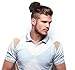 Man Bun - The Original Clip On Man Bun (TM) (Black)