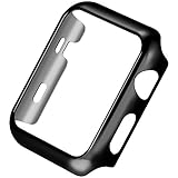 Apple Watch Series 2 Case,Mangix Super Thin PC Plated Plating Protective Bumper Case for for Apple Watch Series 2 2016 Released (Black,38mm)
