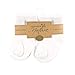 Touched by Nature baby boys Organic Cotton Casual Socks, White, 12-24 Months US