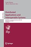 Image de Distributed Applications and Interoperable Systems: 6th IFIP WG 6.1 International Conference, DAIS 2006, Athens, Greece, June 14-16, 2006 (Lecture Not