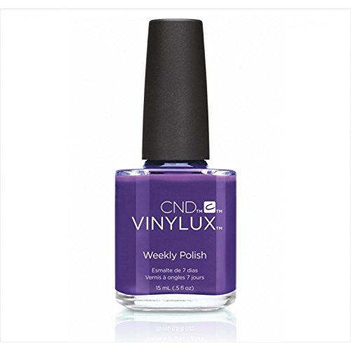 CND Vinylux Long Wear Nail Polish (No Lamp Required), 15 ml, Purple, Video Violet