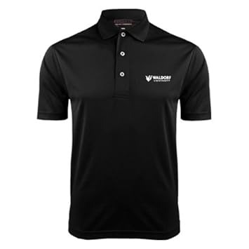 Amazon Com Waldorf Black Dry Mesh Polo Waldorf University