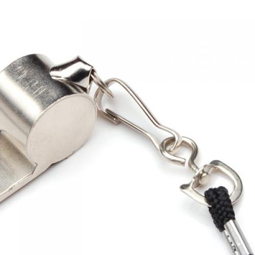Soccer Soccer Soccer - Nhbr Metal Referee Whistle And Lanyard Football Soccer - 2205 Red Motor Footbal For Lanyard Card Coach Referee Sport - Thumbnail 2