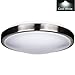 Lantu Creative LED Flush Mount Ceiling Light Round Ceiling Lamp Surface Panel Light Mounted Downlight,Ceiling Down lighting for Kitchen Bathroom Dining Room ((12W)cool white)