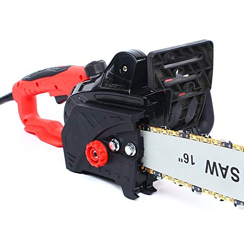 YiWon Elektro Kettensäge 2000W Motorsäge Elektro-Kettensäge Baumsäge Kettensägen – Bild 6