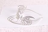 BABEYOND The Great Gatsby Inspired Bridal Art Deco Hair Comb Clear Austrian Crystal