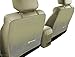 TIKE SMART Premium Kick Mats - Luxury Seat Back Protectors and Seat Covers with Invisible Strap - 2-Pack - Light Tan (Light Beige)