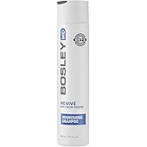 BosRevive Nourishing Shampoo for Noticeably Thinning, Non Color-Treated Hair – Helps Restore Thinning Hair & Remove DHT, Product & Pollution Build-Up, Boosts Scalp Circulation, Sulfate-Free 10.1 Fl Oz