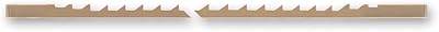 Pégas Skip Tooth Scroll Saw Blade 7-15 TPI Pack of 12