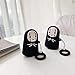 Gift-Hero Compatible with Airpods 1&2 Soft Silicone Cute Case,Cartoon 3D Fun Funny Cool Kawaii Designer Kits Character Design Skin Fashion Stylish Cover for Girls Boys Kids Teens Air pods(No Face Man)