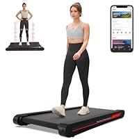 Sperax Walking Treadmill Pad with APP, 3 in 1 Under Desk Treadmill, 400W Low Noise Walking Vibration Pad with Remote Control,Portable Treadmills for Home Office