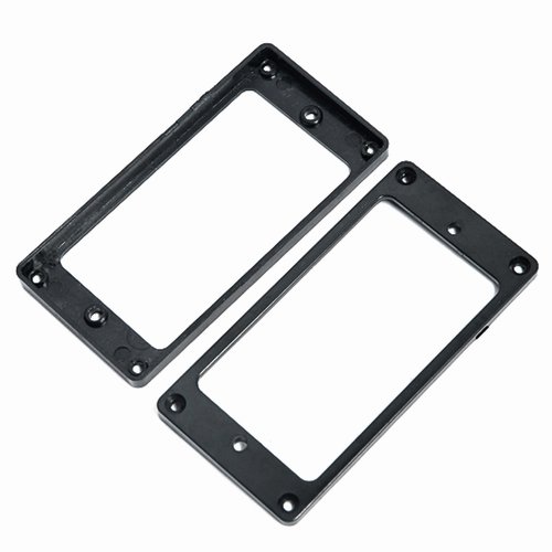 1 piece Flat Metal Humbucker Pickup Mounting Ring - Chrome (A0532)