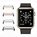 Apple Watch 42mm Series 2 SCREEN PROTECTER CASE,Anrain Ultra Thin 9H Hardness[Full Coverage] Electroplate Screen Protecter with Metall Bumper for Series 2 and Nike+,Silver
