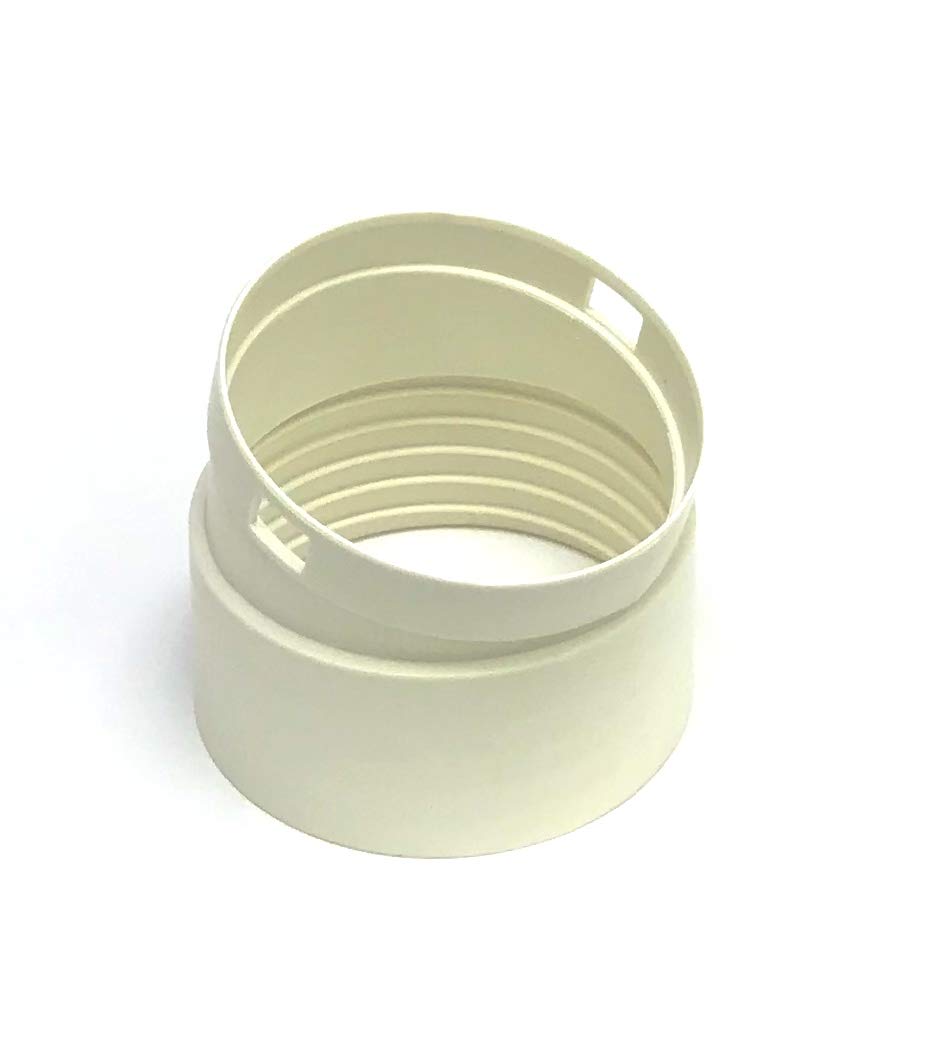 OEM Delonghi Air Conditioner AC Exhaust Hose Adapter Shipped With PACAN125ES, PACAN125HPE, PACAN125HPEC, PACAN130ESD
