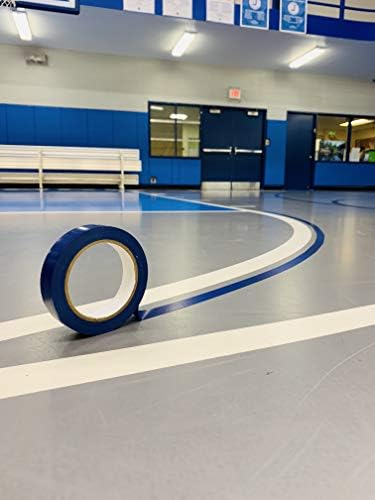 Amazon Com Coast Athletic 1 Gym Floor Tape Black Sports