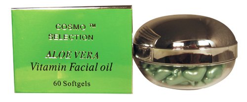 Vitamin Facial Oil with Aloe Vera (60 softgels)