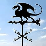 HAN XIU Metal Weathervane Garden Weather Vane